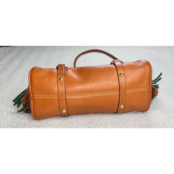 Dooney and Bourke brown Florentine Bristol Satchel - Picture 6 of 12